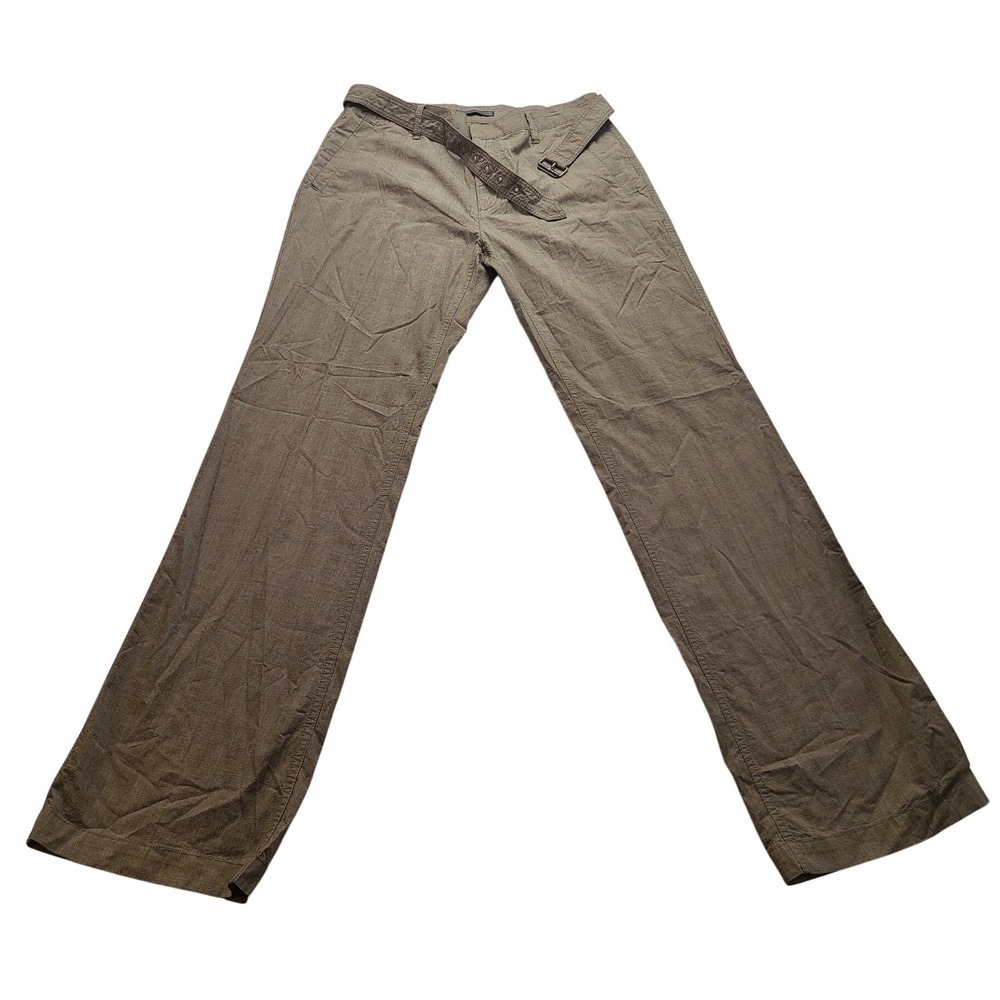 John Varvatos‎ Tarp Green Plaid Cotton Trousers  Men's 50 Pants formal New NWT